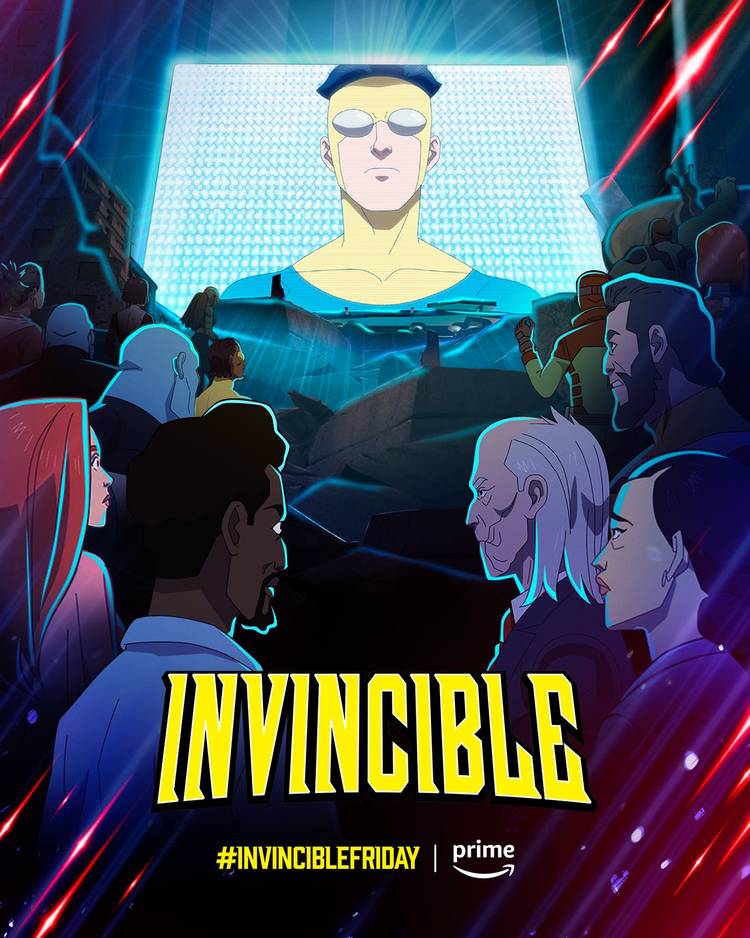 'Invincible' Season 2 Poster — All Eyes Are on Mark Grayson