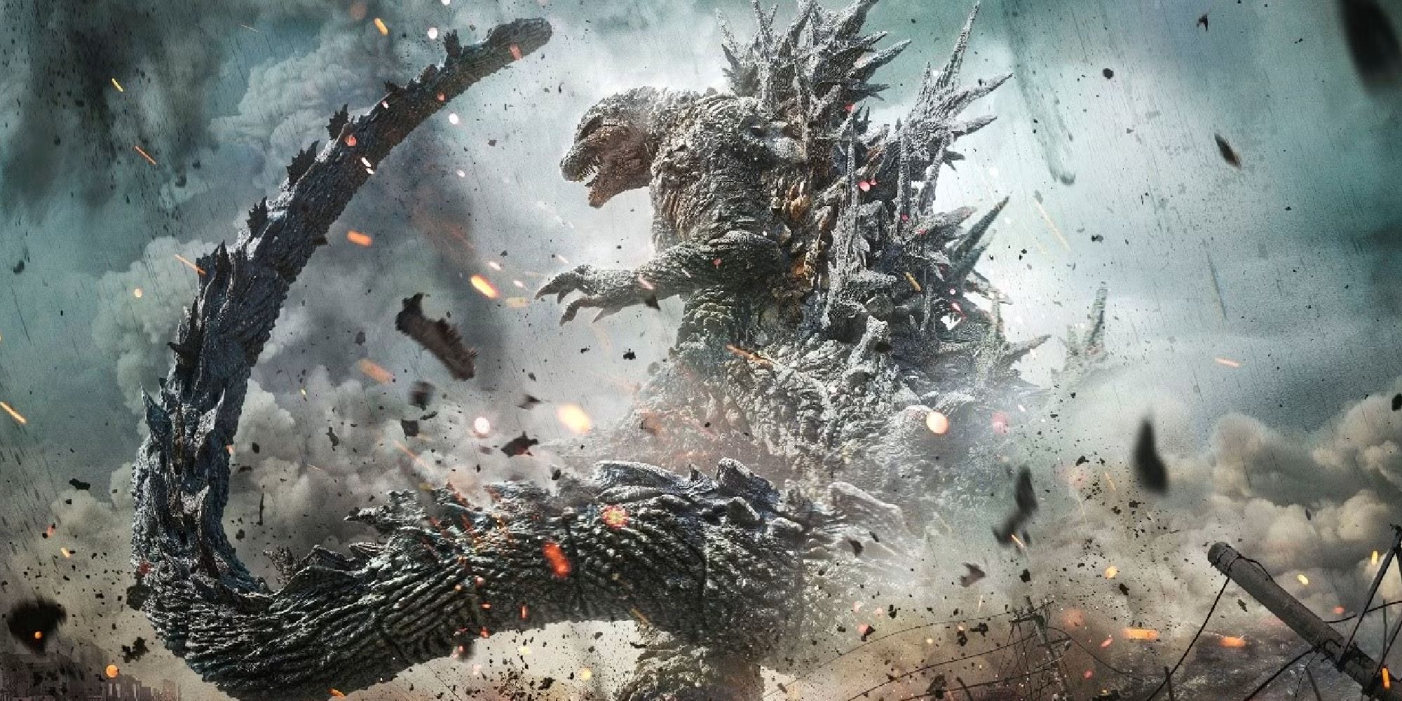 minus(-)ポスター Godzilla Minus One Poster Teases the King of Monsters' Atomic Breath