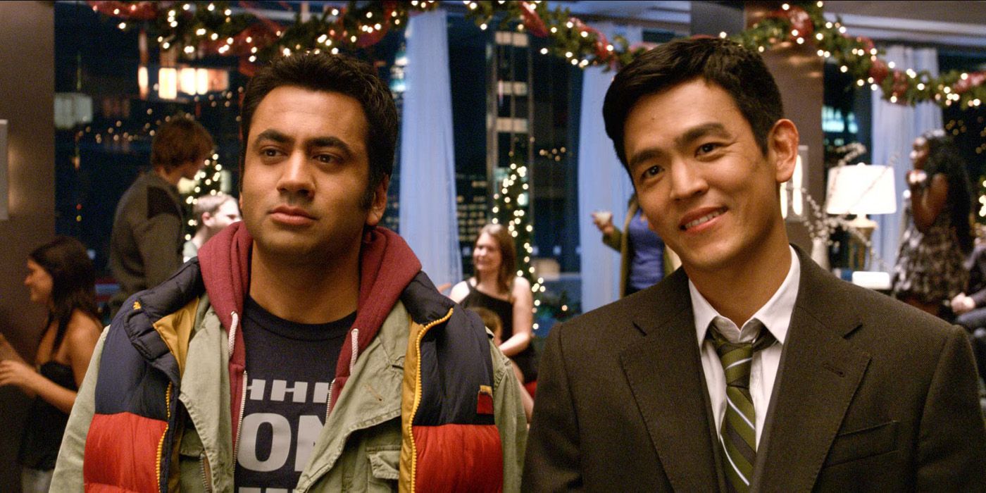 OHN CHO as Harold and KAL PENN as Kumar in A Very Harold and Kumar 3D Christmas