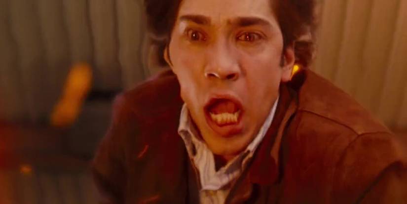 Justin Long looking hoorified in Drag Me to Hell