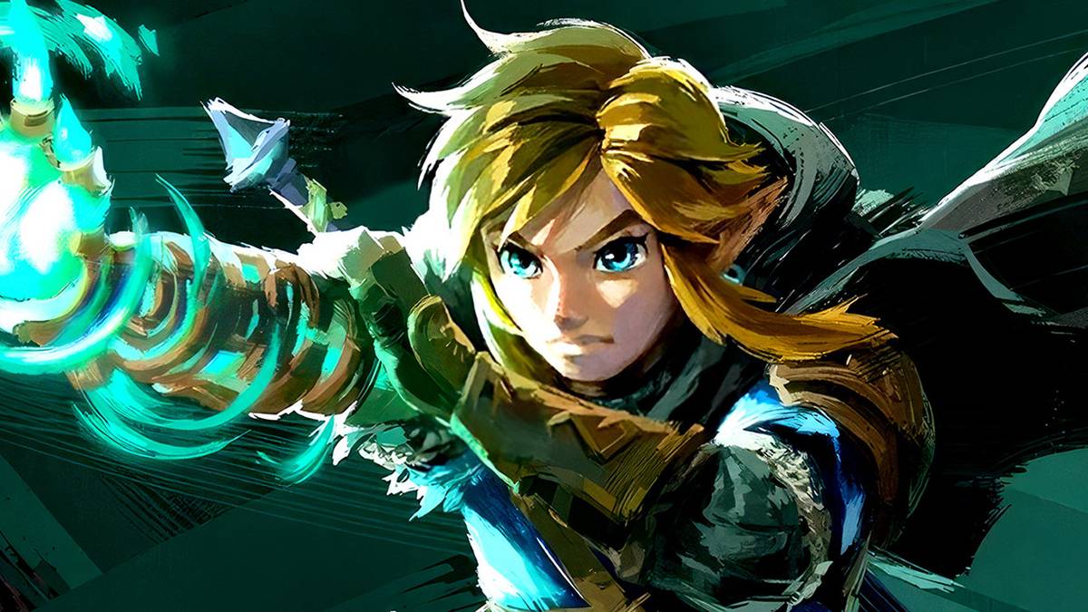 Link in the Legend of Zelda Video Game.