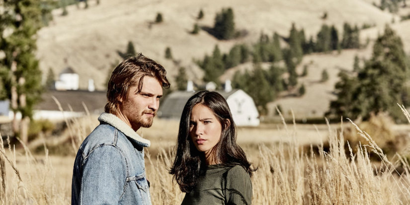 Kaycee and Monica Dutton on Ranch on Yellowstone