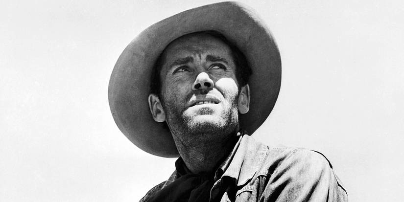 Gil Carter looking to the distance in The Ox-Bow Incident (1943)
