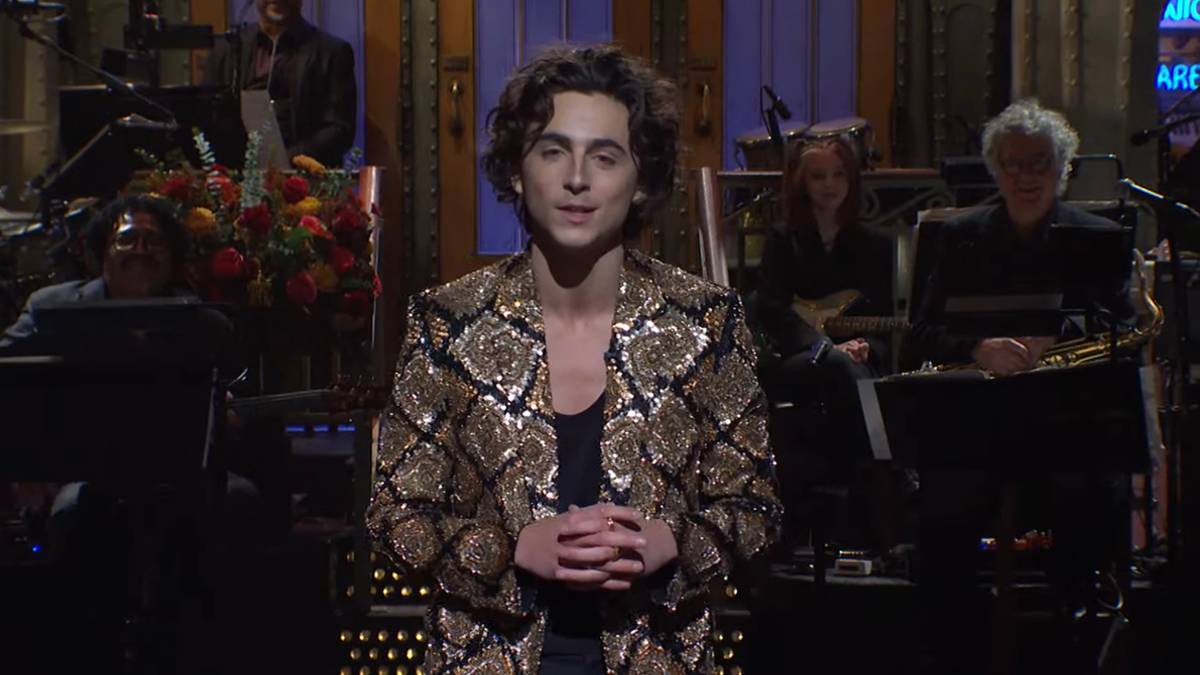 'SNL': Timothée Chalamet Let Out His Pent Out Need to Sing About His Work