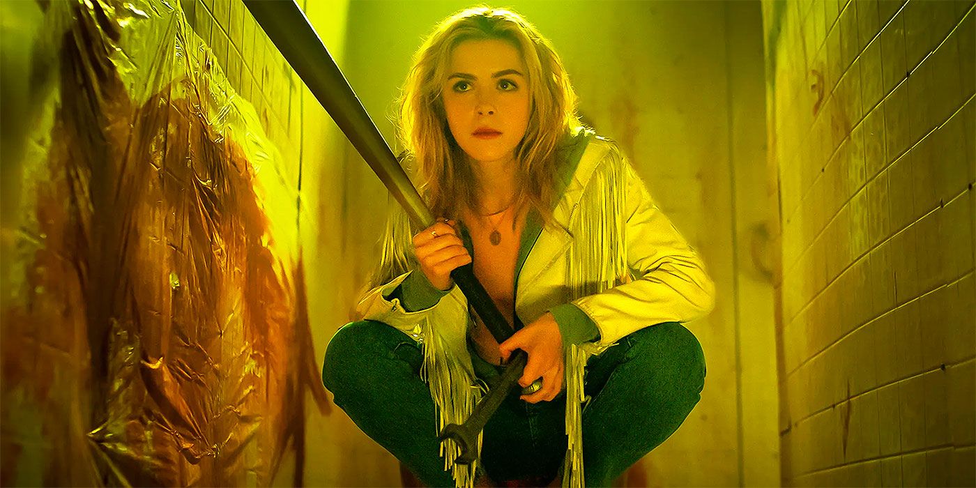 Kiernan Shipka evades '80s killer in 'Totally Killer' photos 