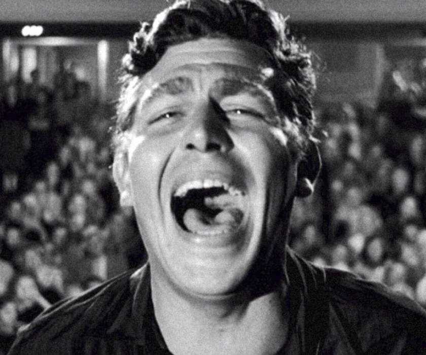 Andy Griffith as Larry in A Face in the Crowd