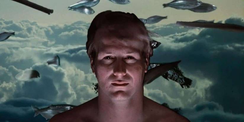 Eddie (William Hurt) in a sensory deprivation tank in Altered States