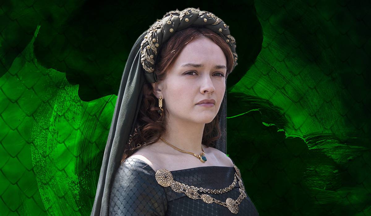 green emerald velvet dress TV House of the Dragon Alicent Hightower Women Green Dress With Veil C   TrendsinCosplay