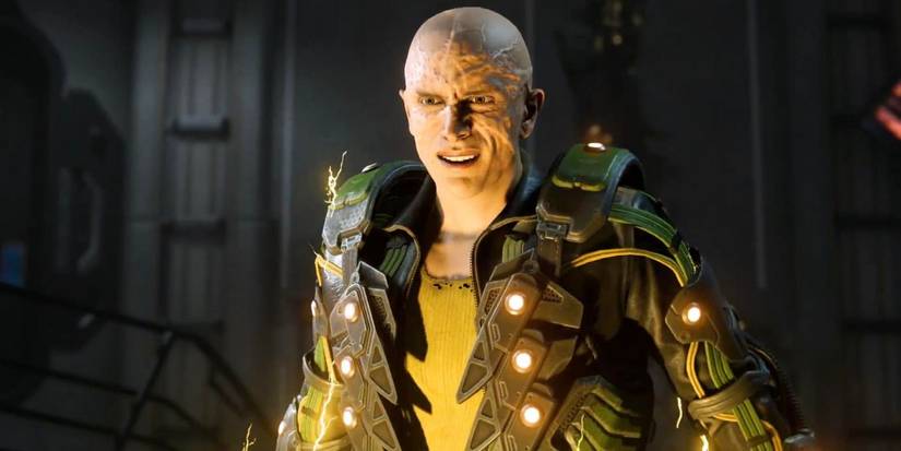 Electro looking distressed in the video game Marvel's Spider-Man 2018