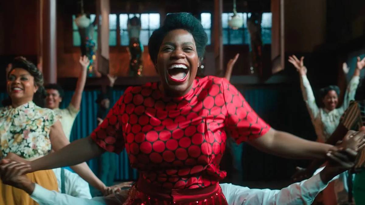 fantasia barrino red dress Golden Globe Nominee Fantasia Barrino's Style Evolution: Photos