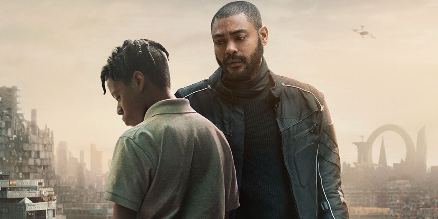 Kane Robinson and Jedaiah Bannerman on the poster for The Kitchen