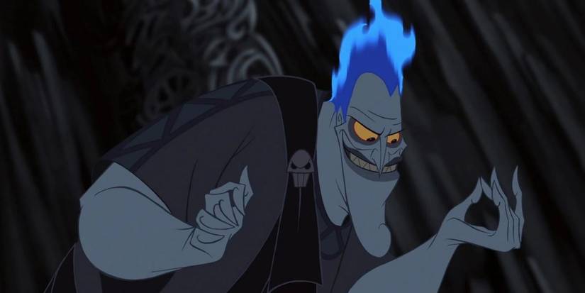 Hades looking pensive in 'Hercules'