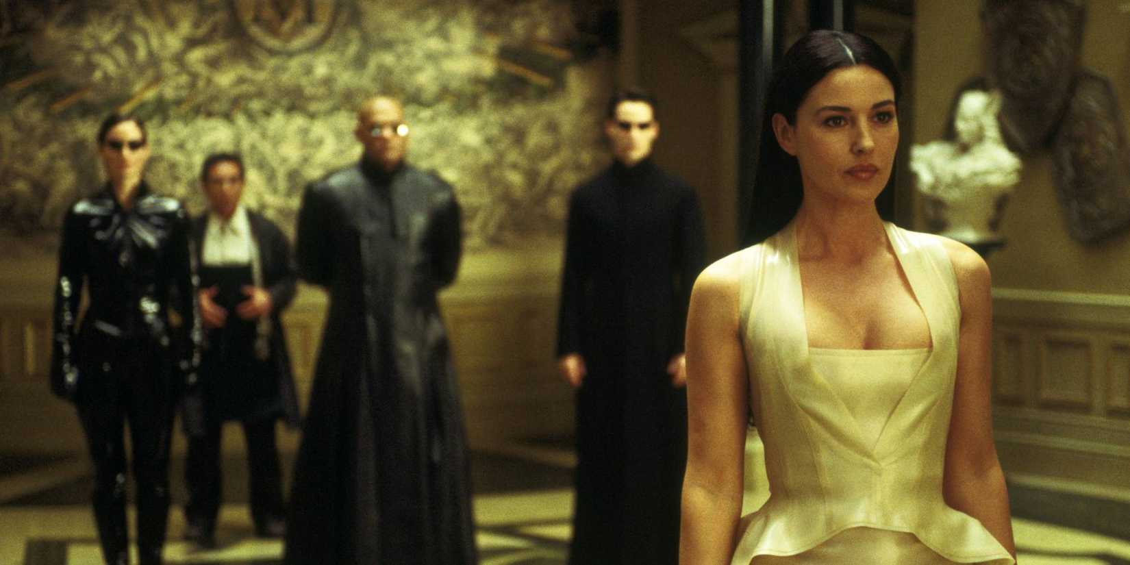Monica Bellucci in Matrix Reloaded