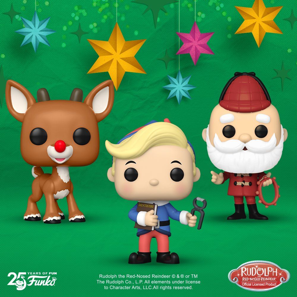 Figura Funko Pop! Babbo Natale Di Rudolph The Red-Nosed Reindeer - 9 Cm - Vinile Da Collezione - 5