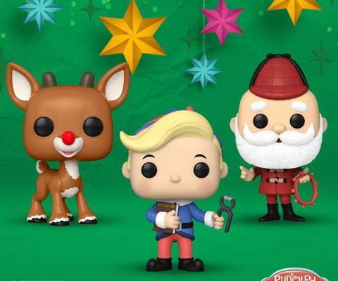Funko POP! Rudolph - Figura Di Babbo Natale In Vinile 9cm Da Collezione