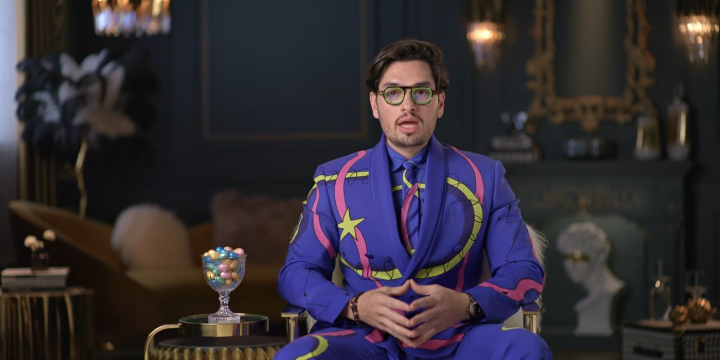 Dubai Bling cast member Ebraheem Al Samadi in a confessional interview