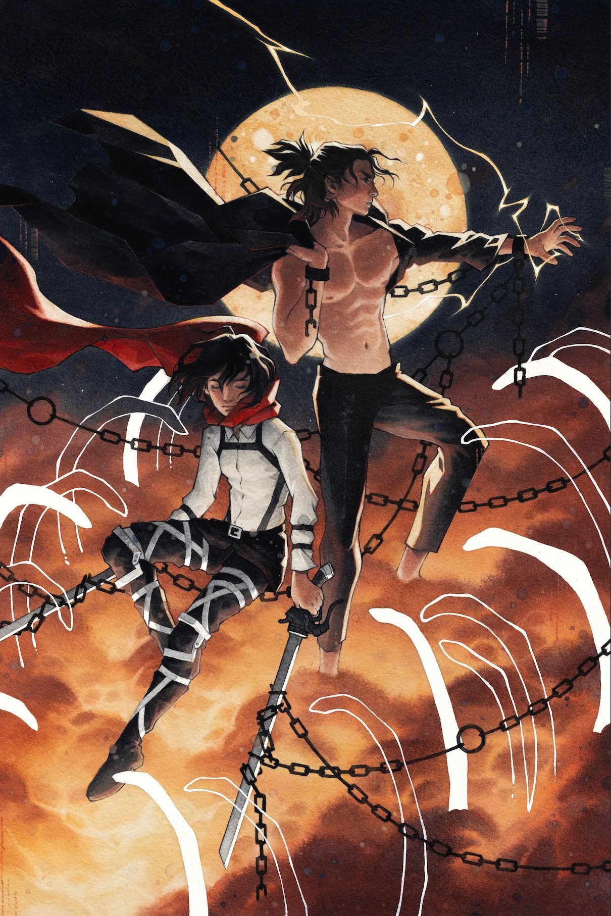 Crunchyroll Honors the End of 'Attack on Titan' With Artwork
