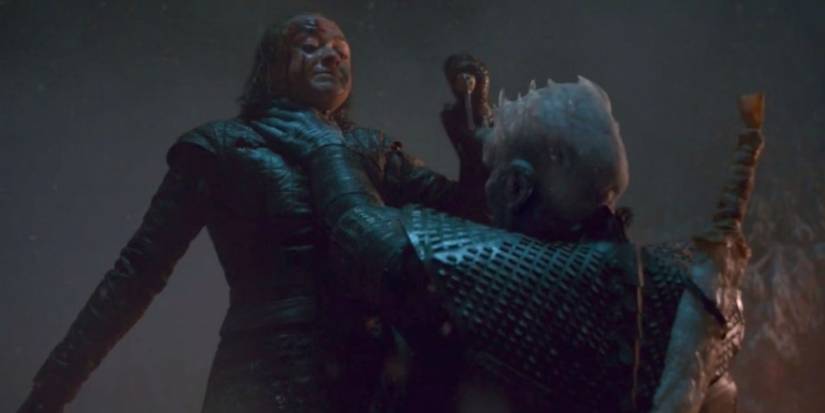 Arya Stark kills the Night King in Game of Thrones Season 8