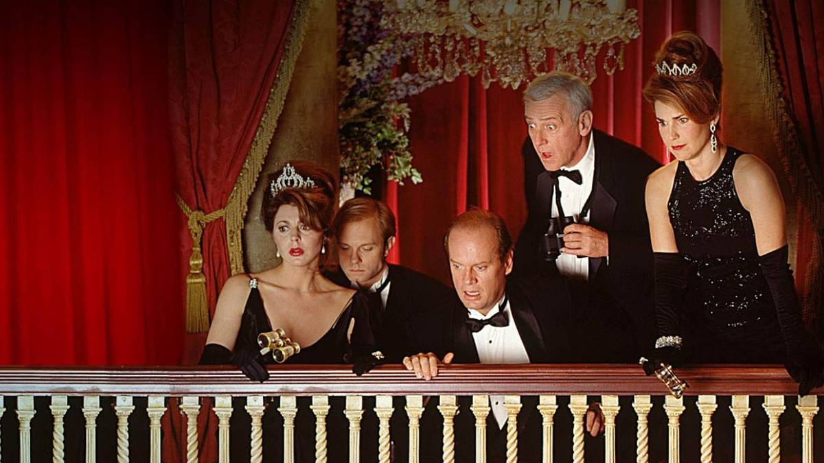 daphne moon red dress Frasier" Moon Dance (TV Episode 1996)