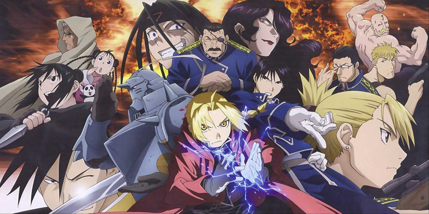 Post of the characters from Fullmetal Alchemist: Brotherhood