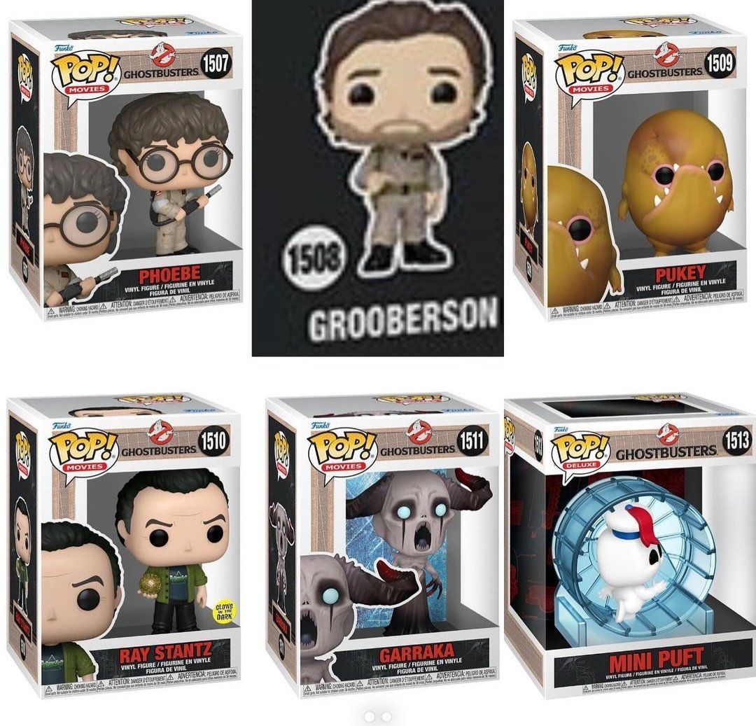 Funko POP! Ghostbusters Frozen Empire - Mini Puft in Hamster Wheel