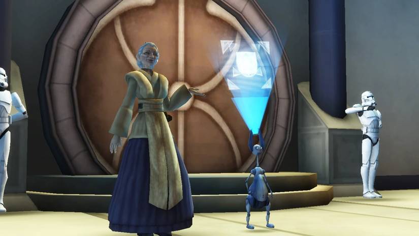 Jocasta Nu from The Clone Wars
