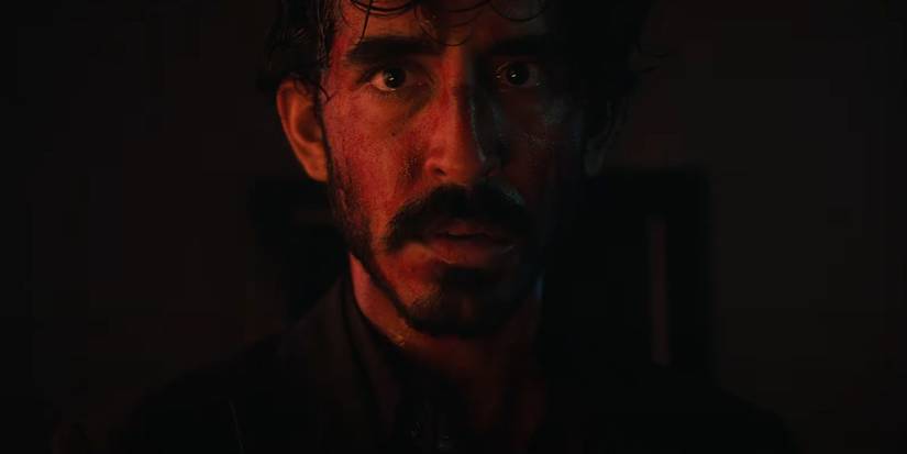 A bloodied and bruised Dev Patel as Kid, in Monkey Man