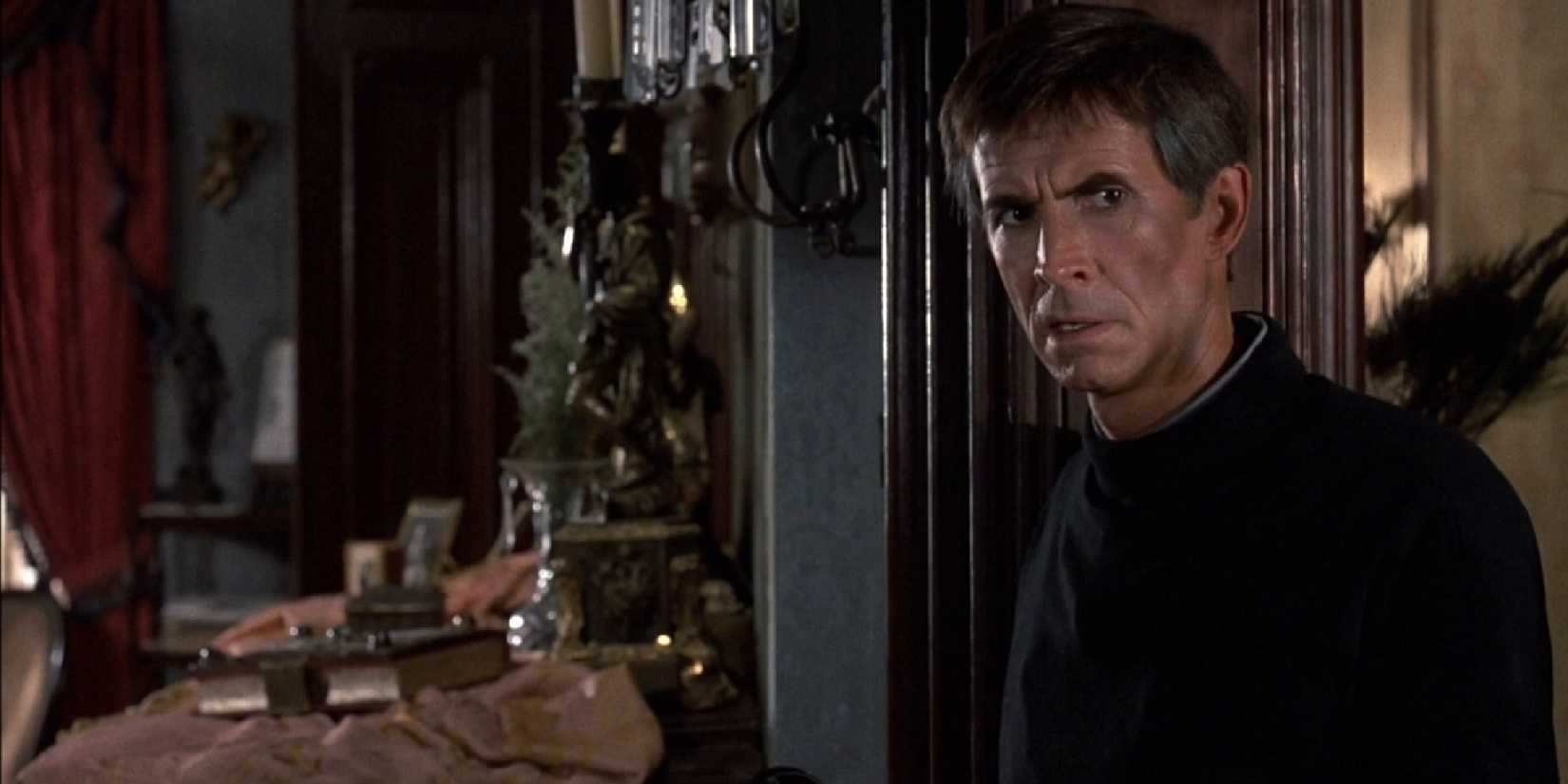 Anthony Perkins as an older Norman Bates in Psycho II