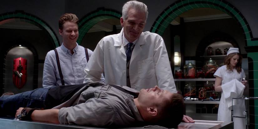 The Styne Family (aka the Frankensteins) kidnap Dean (Jensen Ackles) on 'Supernatural'