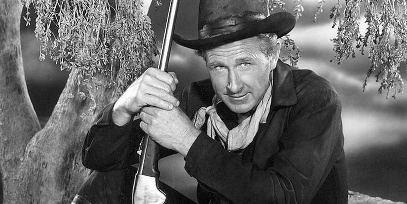 Western hero William Colton, played by Lloyd Bridges, on Rod Serling's 'The Loner'