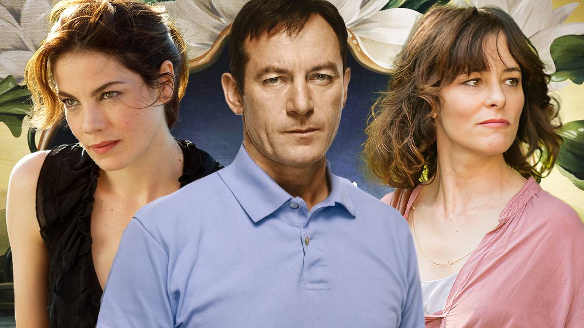 Michelle Monaghan, Jason Isaacs, and Parker Posey in a composite image for White Lotus Season 3