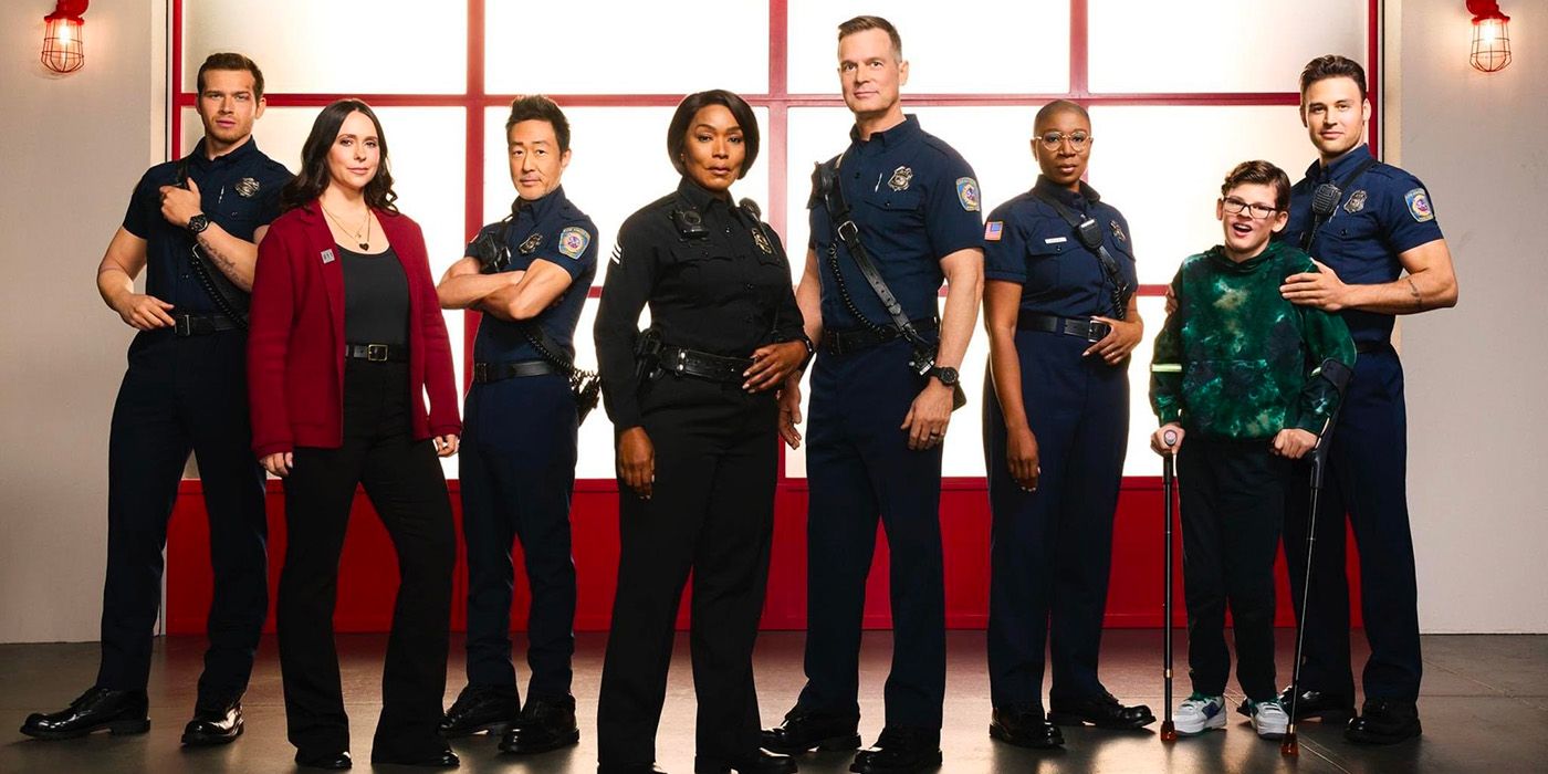 9-1-1' Season 7 Poster — Athena and Bobby Are on a Capsizing