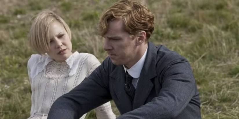 Adelaide Clemens and Benedict Cumberbatch in Parade's End