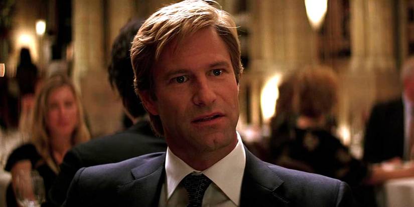 Harvey Dent berbicara di restoran, di The Dark Knight