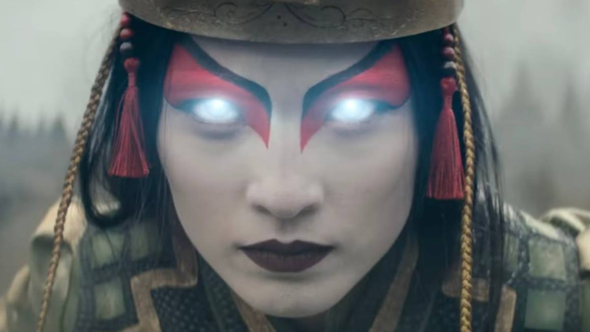Yvonne Chapman as Kyoshi in Avatar: The Last Airbender