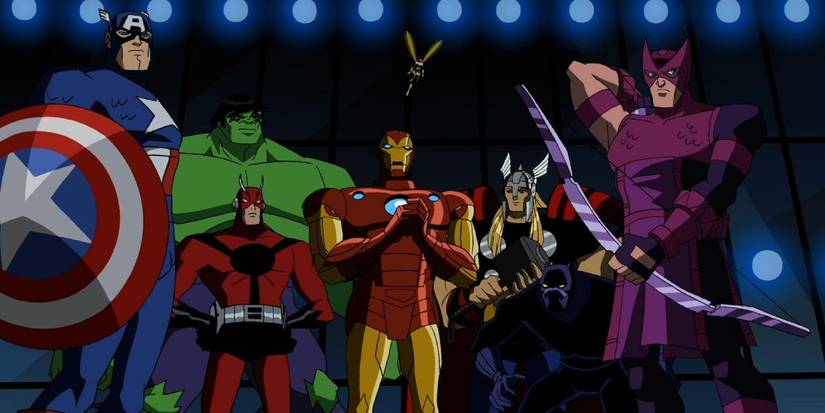 The Avengers assemble in The Avengers: Earth's Mightiest Heroes.