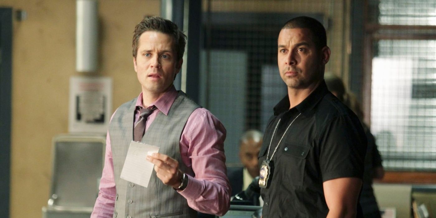 Seamus Dever and Jon Huertas as Kevin Ryan and Javier 