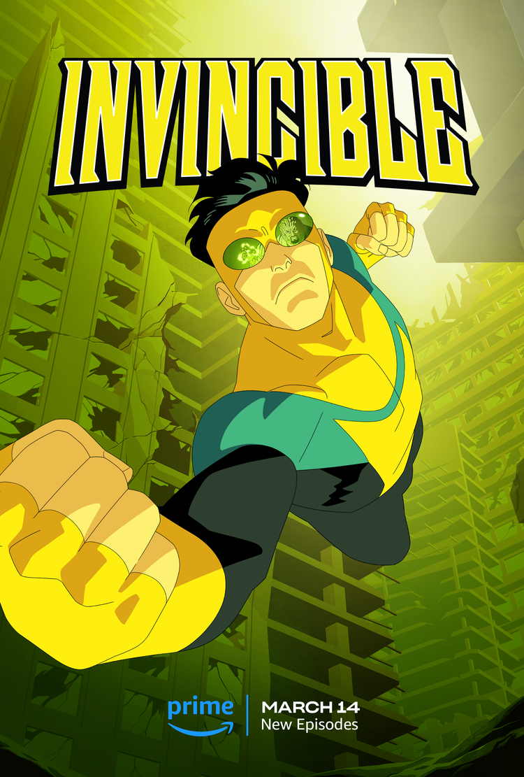 'Invincible' Season 2 Part 2 Poster — Mark Grayson Flies Into Battle