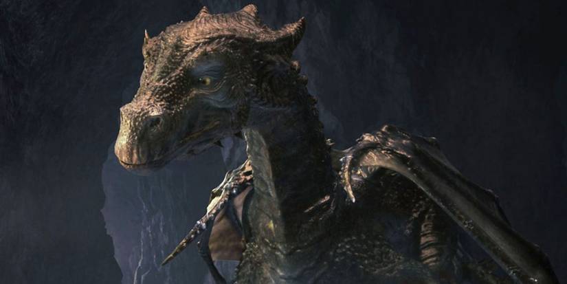 Kilgharrah, voiced by John Hurt, from Merlin