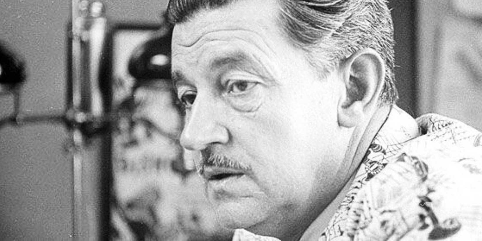 Preston Sturges looking off to the side 