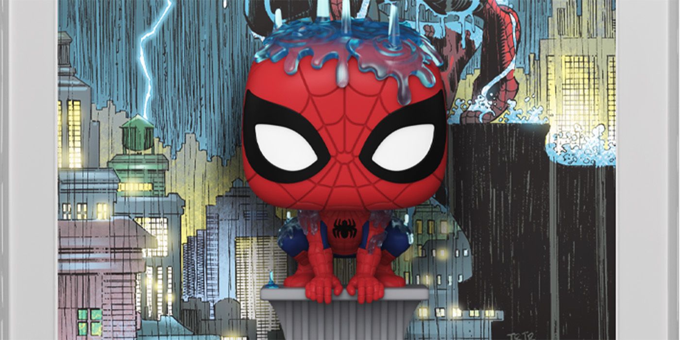 funko pop スパイダーマン The Amazing Spider-Man Looms in New Funko