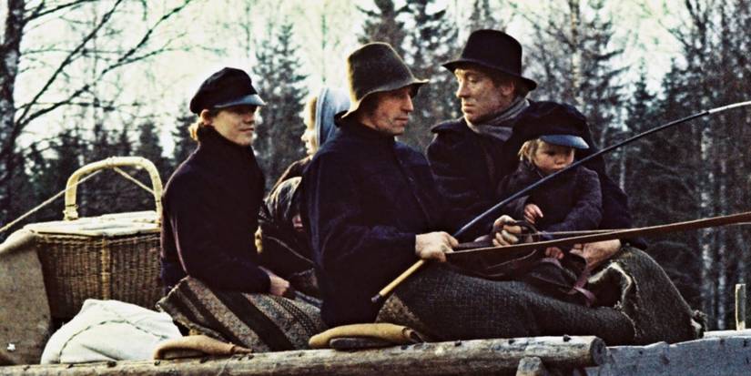 The ensemble cast of the movie 'The Emigrants' (1)
