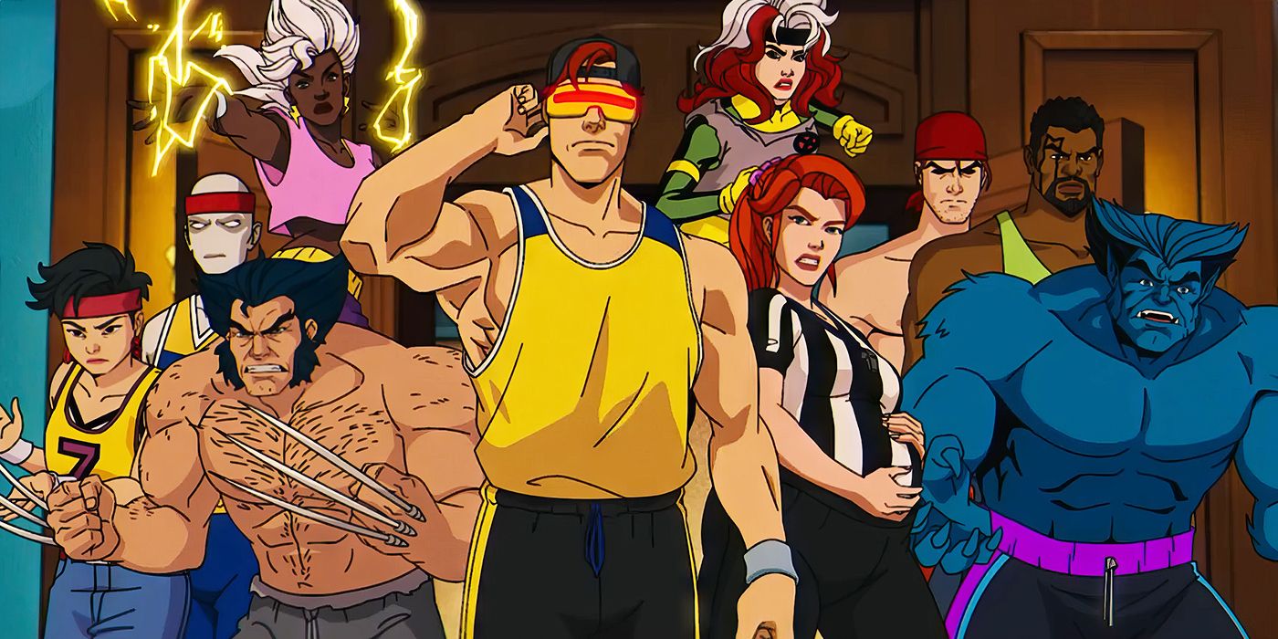 The X-Men stand together ready to face Magneto X-Men '97