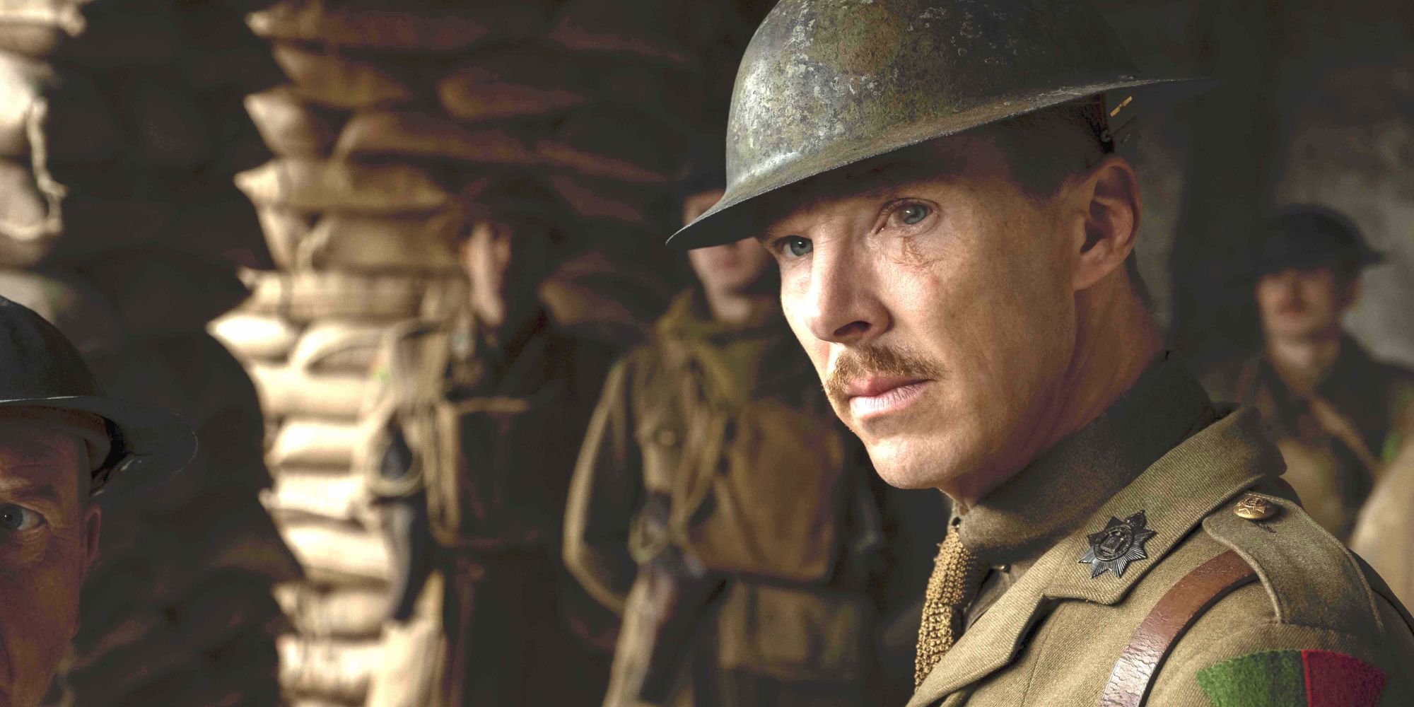 Colonel Mackenzie looking to his right in '1917'