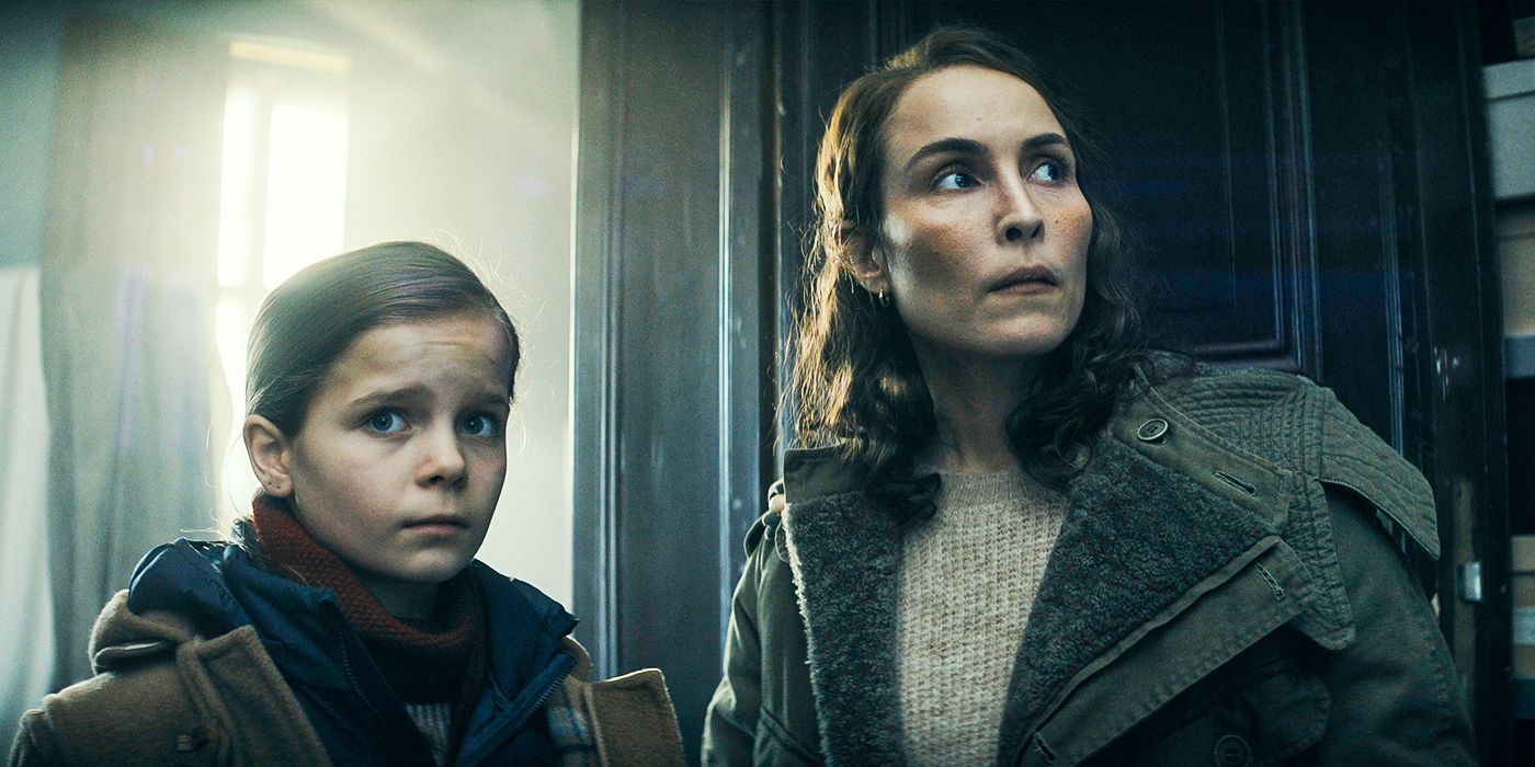 Jo and Alice look around a remote home with concern in Constellation