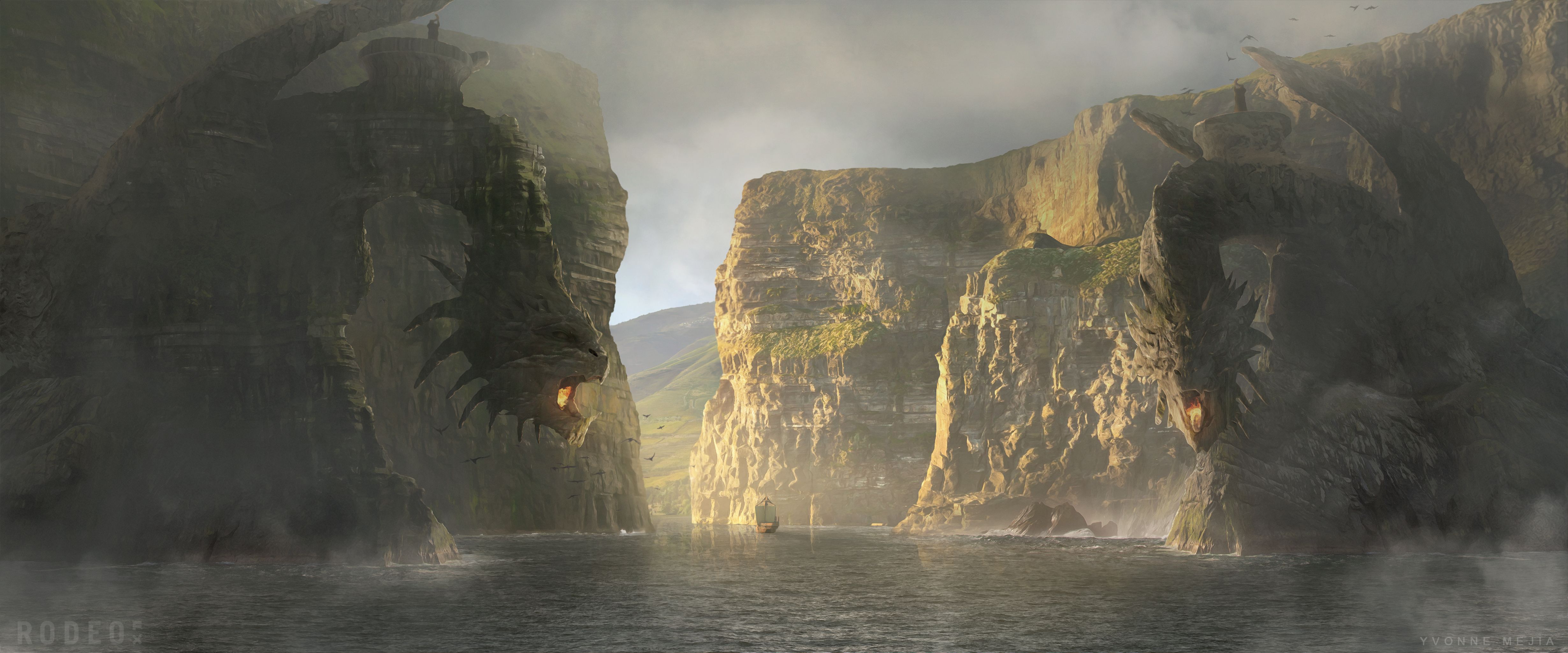 'Damsel' VFX Breakdown Shows How the Stunning Fantasy World Came to Life