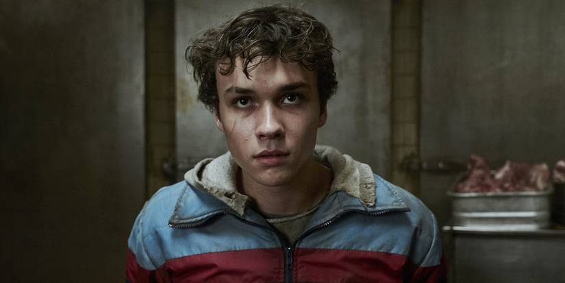 Benjamin Wadsworth as Marcus looking at a person offscreen in Deadly Class