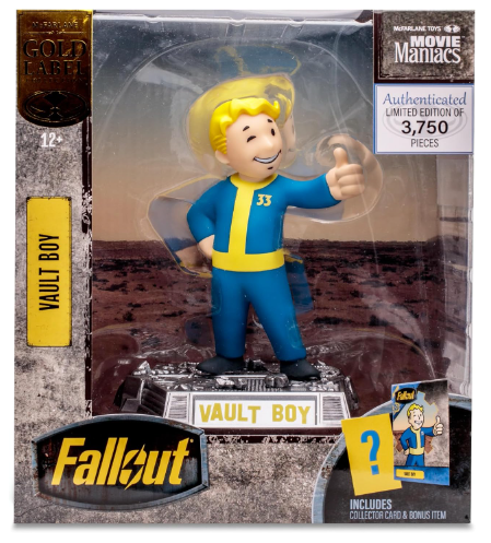 Fallout's Vault Boy Comes to Life in New McFarlane Toys Figure