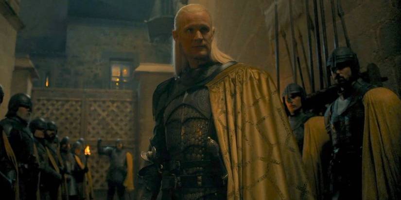 Daemon Targaryen as the commander of the Gold Cloaks in King's Landing