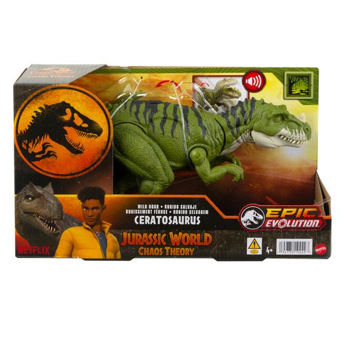 Mattel Jurassic World: Chaos Theory Storypack Darius & Atrociraptor Ghost Action Figure Toys - View #9